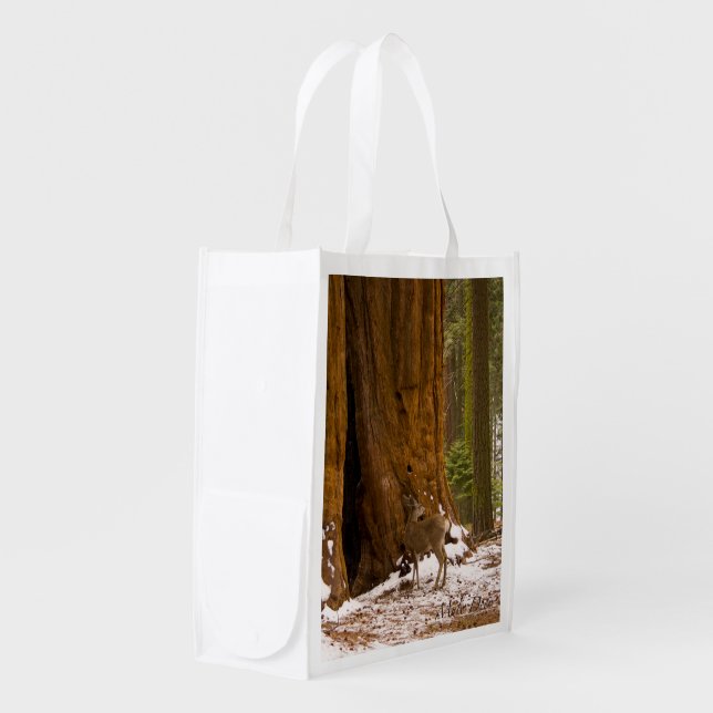 Mule Deer Grocery Bag (Front Side)