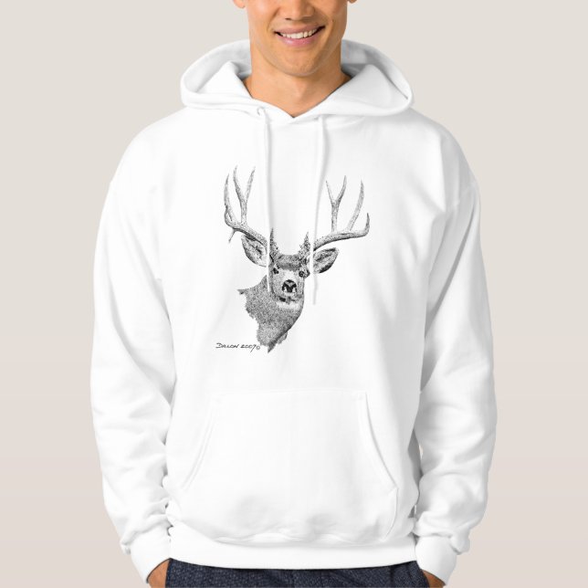 Mule Deer Hoodie (Front)