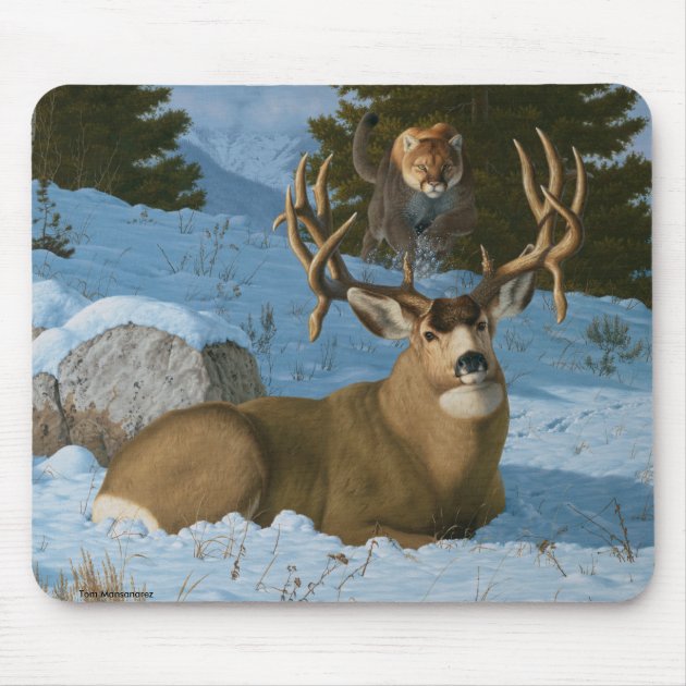 deer mouse pad