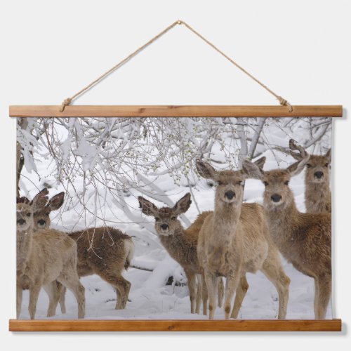Mule Deer Wyoming Hanging Tapestry