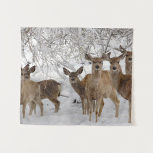 Mule Deer Wyoming Tapestry