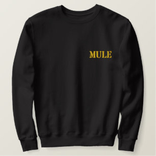 MULE EMBROIDERED SWEATSHIRT