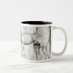 Mule, from the Vallardi Album Two-Tone Coffee Mug