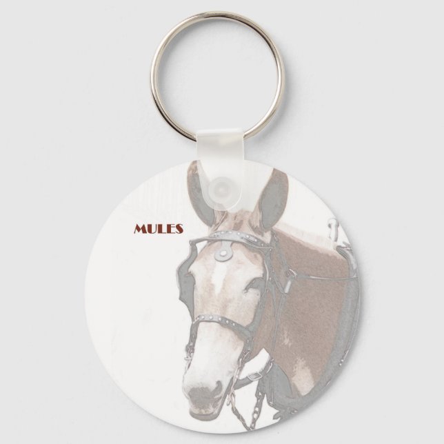 Mule Key Chain (Front)