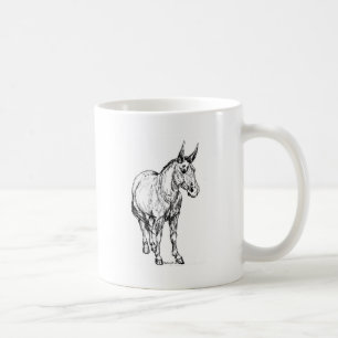 Mule Simple Sketch Coffee Mug