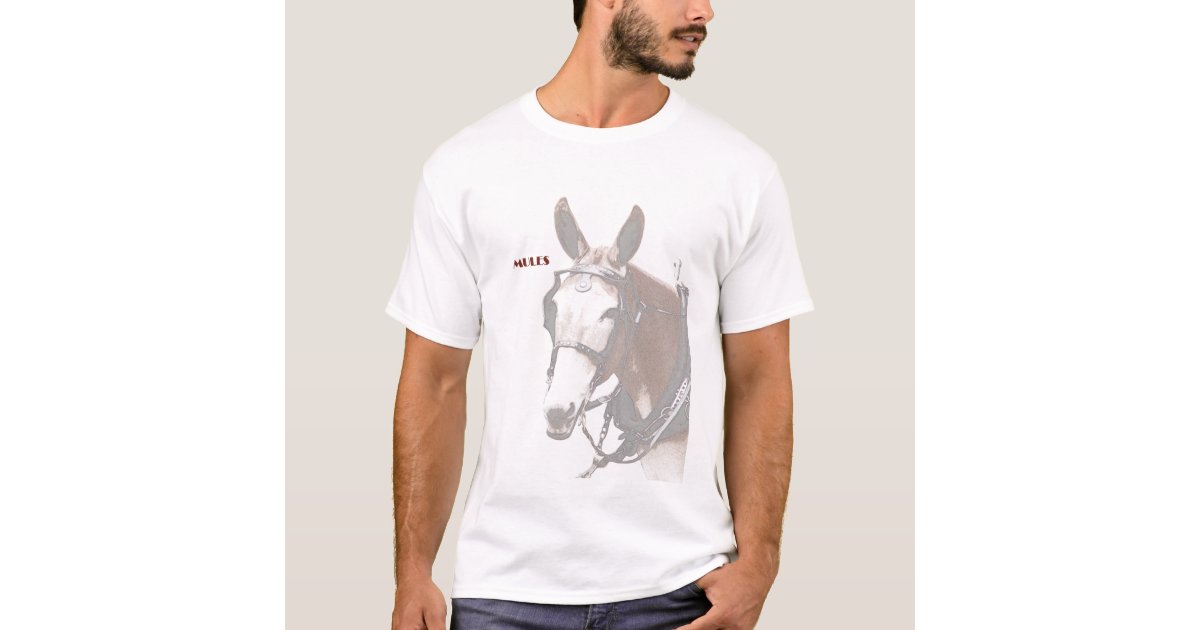 Mule T-Shirt | Zazzle