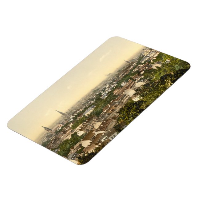 Mulhouse from the South, Alsace, France Magnet (Left Side)