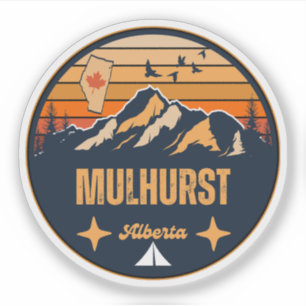 Mulhurst, Alberta Sticker