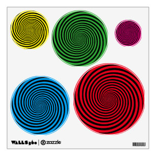 Muli-Color Hypnosis Decals