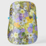 MULITCOLORED FLORAL BACKGROUND PATTERN FACE SHIELD