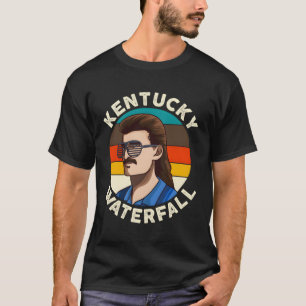 Mulle Kentucky Waterfall Redneck Mullet T-Shirt