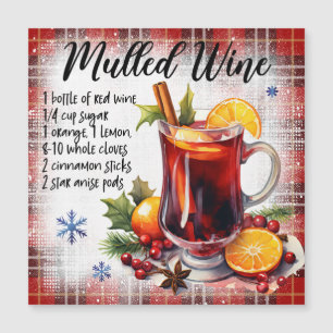 Mulled Wine Magnetic Card