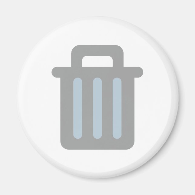 Mülleimer trash bin magnet (Front)