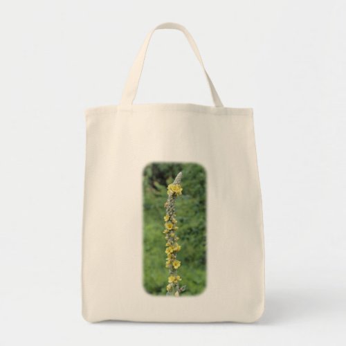 Mullein Flower Floral Nature Tote Bag