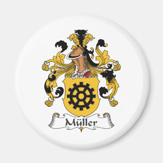 Muller Family Crest Magnet