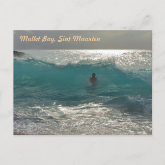 Mullet Bay, SXM Postcard
