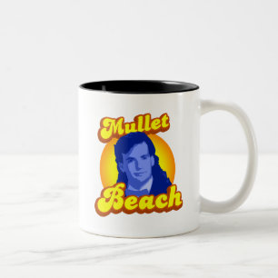 Mullet Beach Two-Tone Coffee Mug