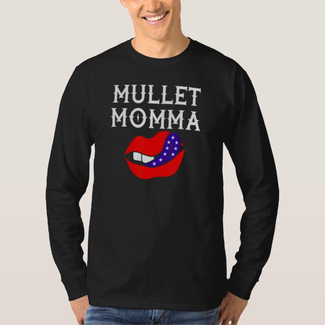 Mullet Momma T-Shirt (Front)