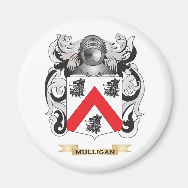 Mulligan Coat of Arms (Family Crest) Magnet (Front)