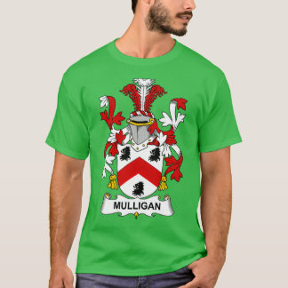 Mulligan Coat of Arms Family Crest  T-Shirt