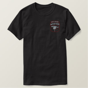 Mulligan Master Golf Logo Embroidered T-Shirt