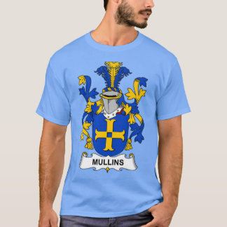 Mullins Coat of Arms Family Crest  T-Shirt