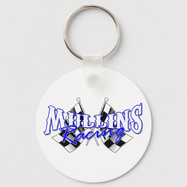 Mullins Racing Logo Keychain (Front)