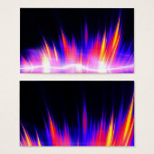 Mullticolored Abstract Audio Waveform (Front & Back)