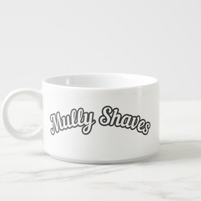 Mully Shaves Small Lathering Bowl (Right)