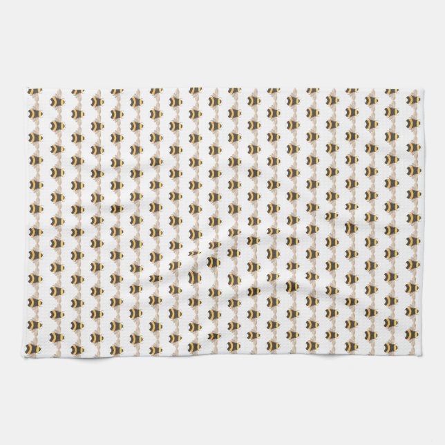 Multi Bee Apron Kitchen Towel (Horizontal)