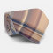 Multi Blue/Brown Color Plaid Pattern Men's Tie