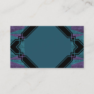 Multi Blue Design Business Card