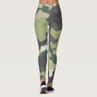 multi cam Camouflage Leggings