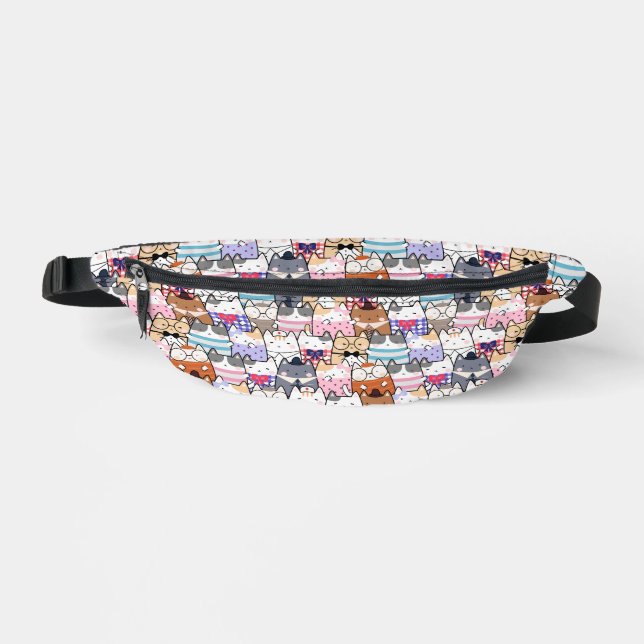 Multi-Cats Fanny Pack (Front)