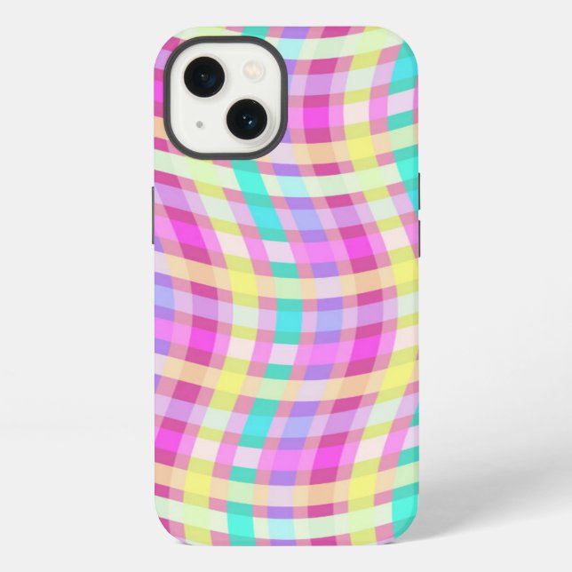 Multi Check 2011 Iphone Case (Back)
