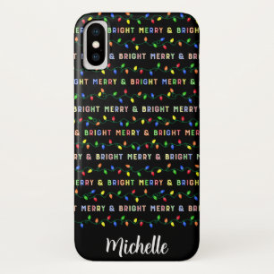 Multi Christmas Lights iPhone X Case