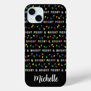 Multi Christmas Lights iPhone 15 Plus Case