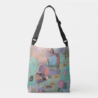 Multi-Color Abstract Design Tote Bag