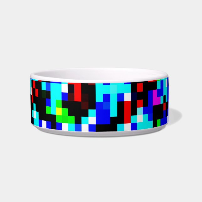 Multi-Color Abstract Pattern Bowl (Right)