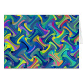 Multi-Color Abstract Pattern Cards (Front Horizontal)