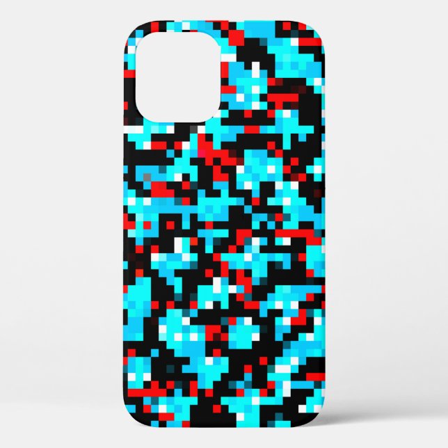 Multi-Color Abstract Pattern Case-Mate iPhone Case (Back)