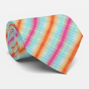 Multi-Color Abstract Pattern Neck Tie