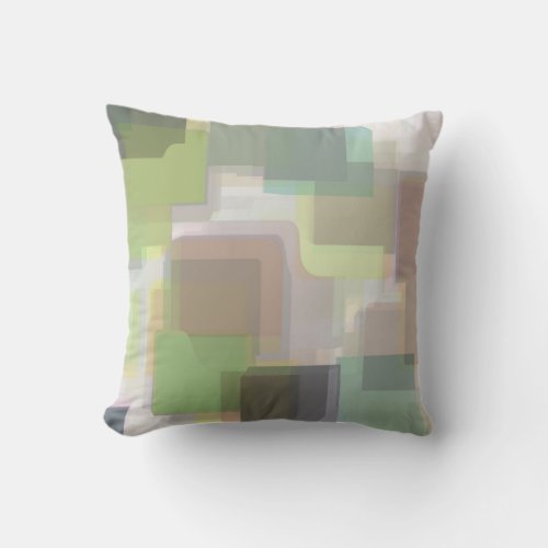 Multi_Color Abstract Pattern Outdoor Pillow