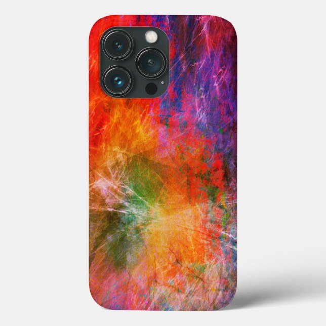 Multi Color Abstract Phone Case (Back)