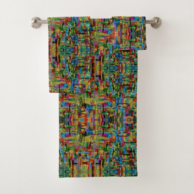 Multi-color Bath Towel Set (Insitu)