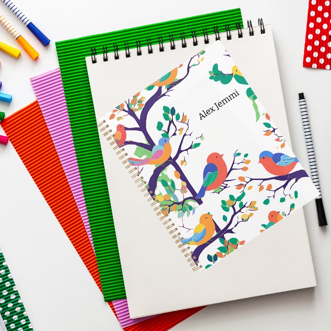  Multi  color Birds Planner (Creator Uploaded)