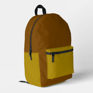 Multi-Color Brown Backpack