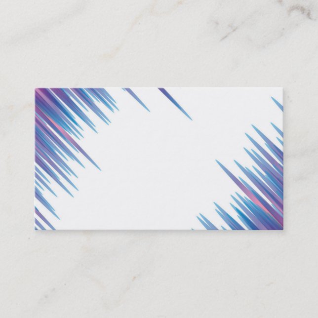 Multi Color Business Card (Front)
