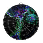 Multi-color C-spine dartboard