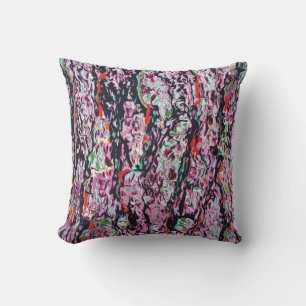 Multi-Color Chic Abstract Pattern Throw Pillow